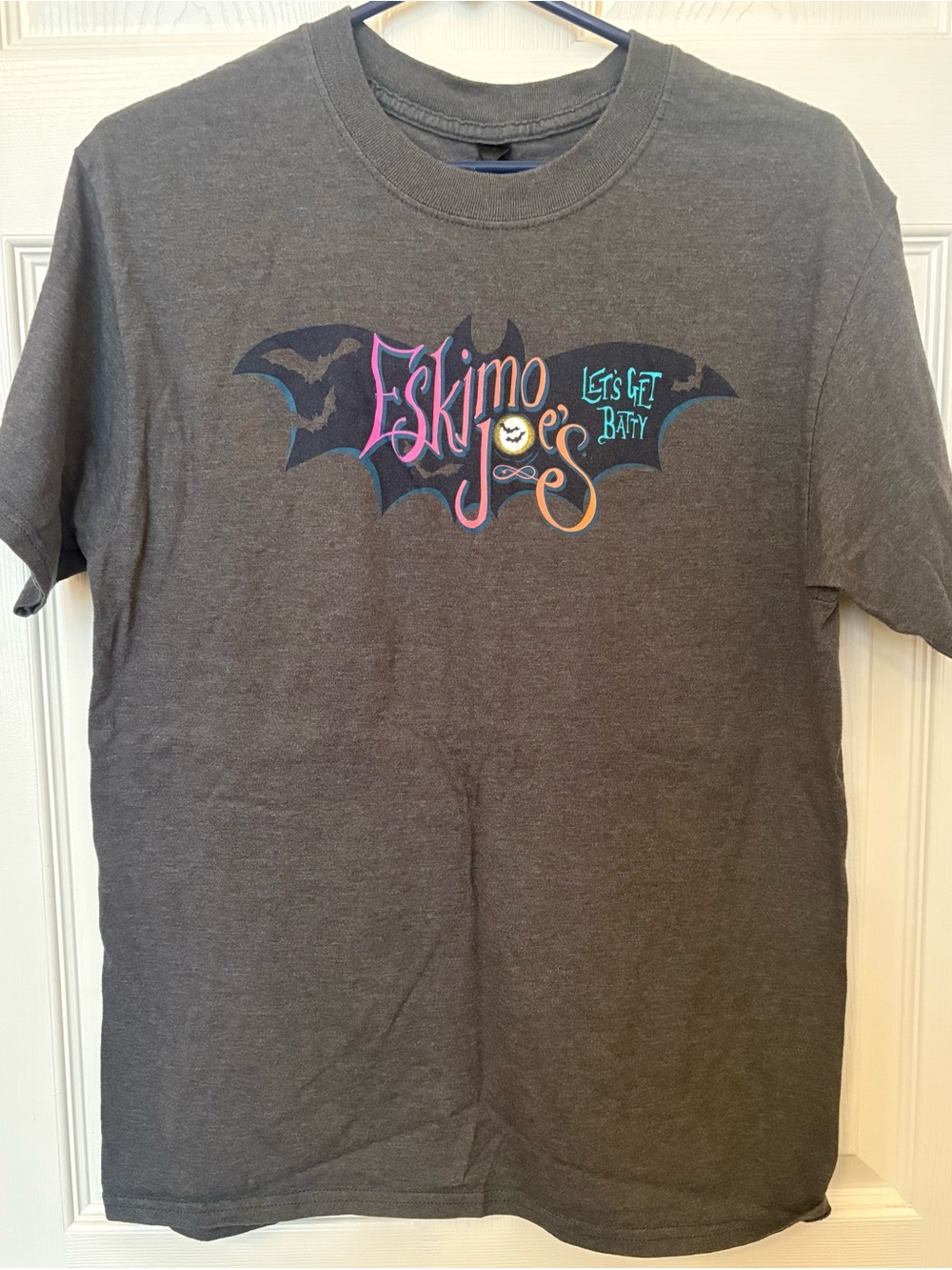 Eskimo Joe's 'Let's Get Batty' Graphic Tee - Charcoal